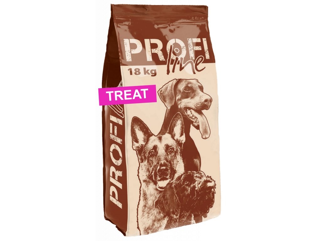 Premil granule pre aktívne psy TREAT 18kg 23/13 Balenie: 18 kg