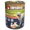 konzerva pre psy kuracie s bylinkami 800g ontario