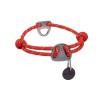 obojek pre psa ruffwera knot a collar red sumac