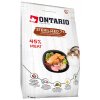 Ontario krmivo pre sterilizované mačky 7+ Cat Sterilised 7+  DARČEK 5x Ontario Fresh Brunch 80g (len k 6,5 kg baleniu)