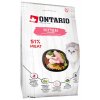 Ontario krmivo pre mačiatka s kuracím mäsom - Kitten Chicken  DARČEK k 6,5kg - drážditko pre mačky s perím 🎁