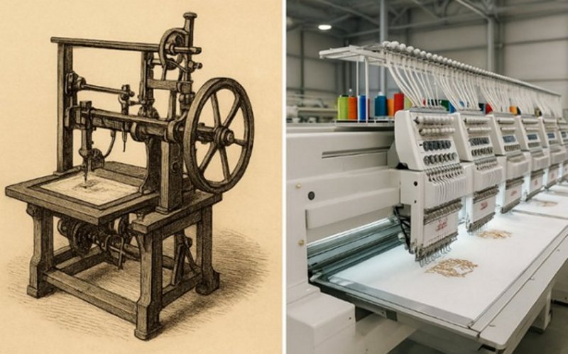 The Forefather of the Embroidery Machine