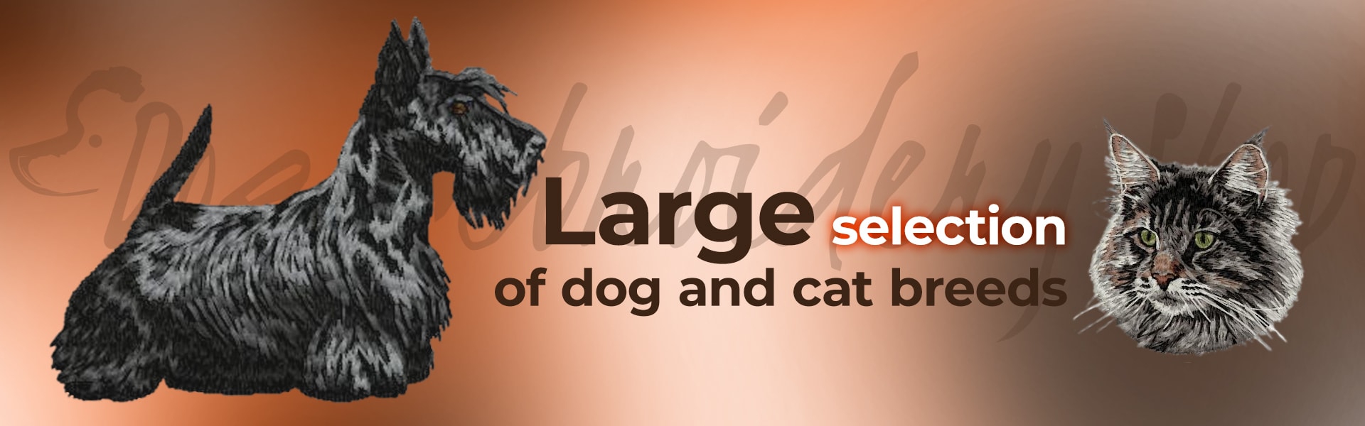 Large selection