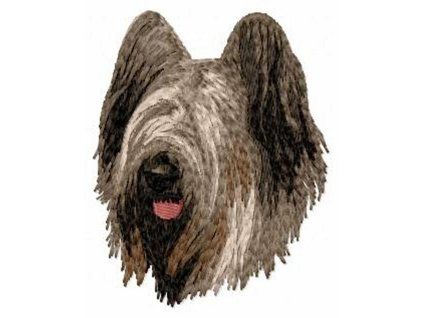 briard embroidery design