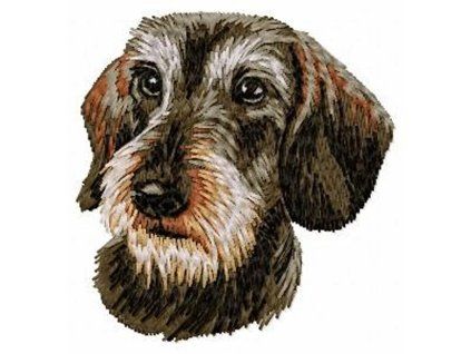 dachshund embroidery design