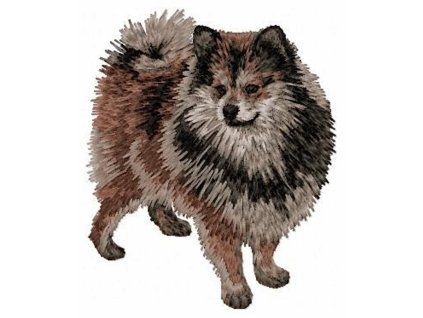 dwarf spitz embroidery design