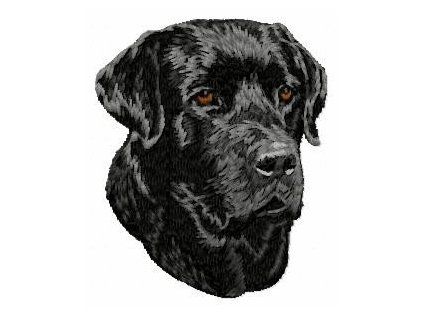 labrador retriever emroidery design