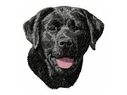 labrador retriever embroidery file