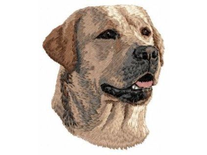 labrador retriever emroidery design