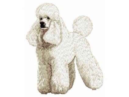 poodle body embroidery design