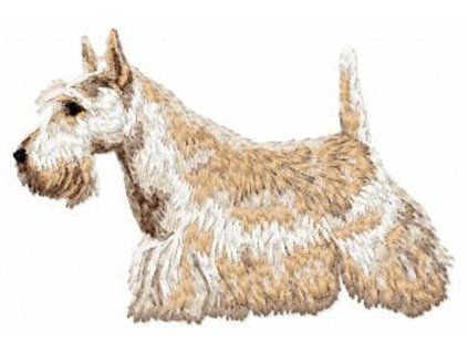 scottish terrier embroidery file