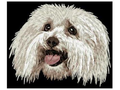 maltese embroidery design