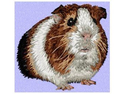 guinea pig embroidery design