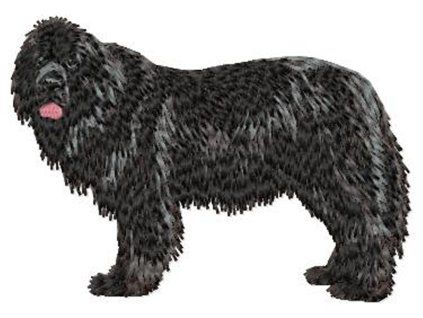 newfoundland dog embroidery design