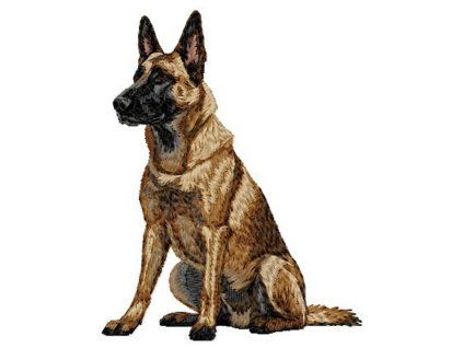 malinois body embroidery file