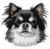 chihuahua embroidery design