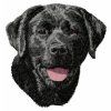 labrador retriever embroidery file