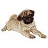 pug body embroidery design