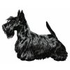 DD85 Scottish Terrier body black