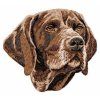 german shorthaired pointer embroidery design
