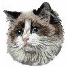 ragdoll embroidery design