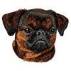 petit brabancon griffon embroidery design