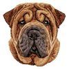 shar pei embroidery design