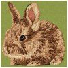 rabbit embroidery design