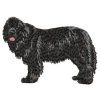 newfoundland dog embroidery design