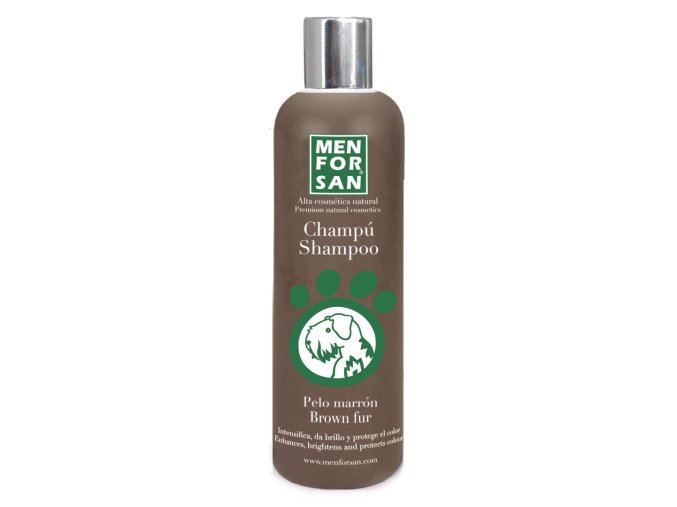 menforsan sampon pro zvyrazneni hnede srsti pro psy 300 ml