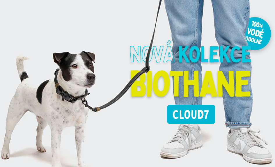 Cloud7 Nové obojky a vodítka z BioThane