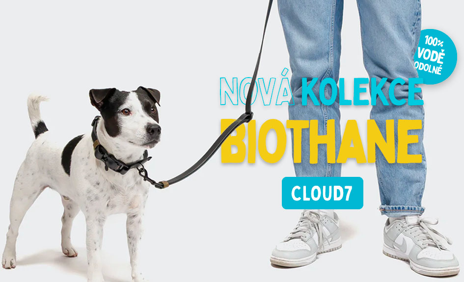 Cloud7 Nové obojky a vodítka z BioThane
