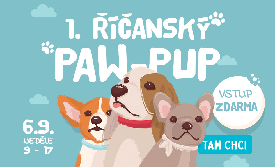 1. říčanský paw pup. akce pro pejskaře