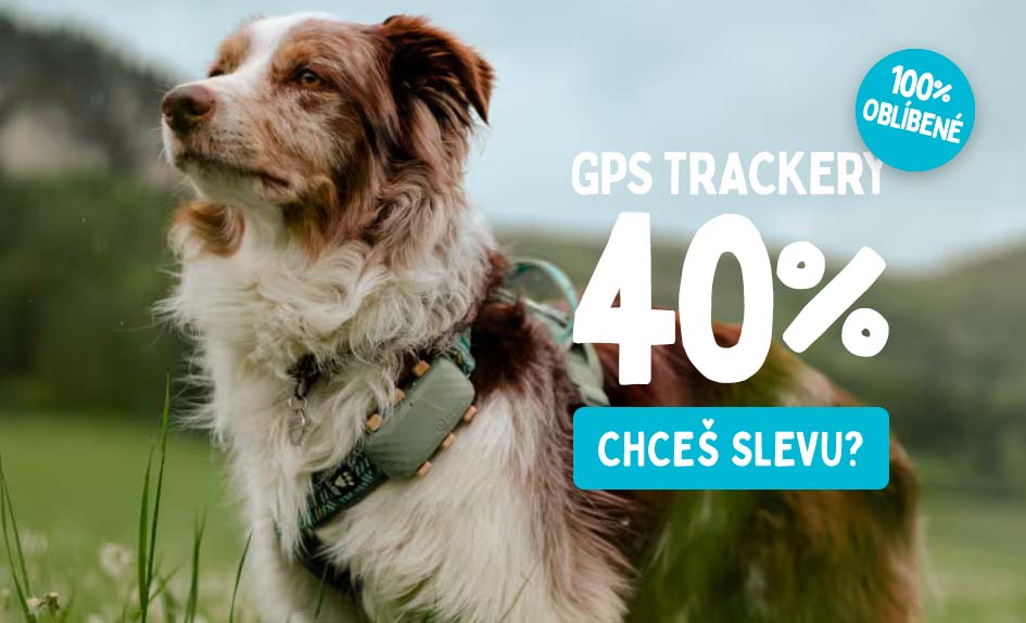 GPS pro psy sleva