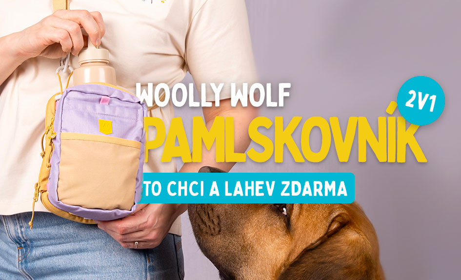 woolly wolf pamlskovníky teď s lahví jako dárek zdarma