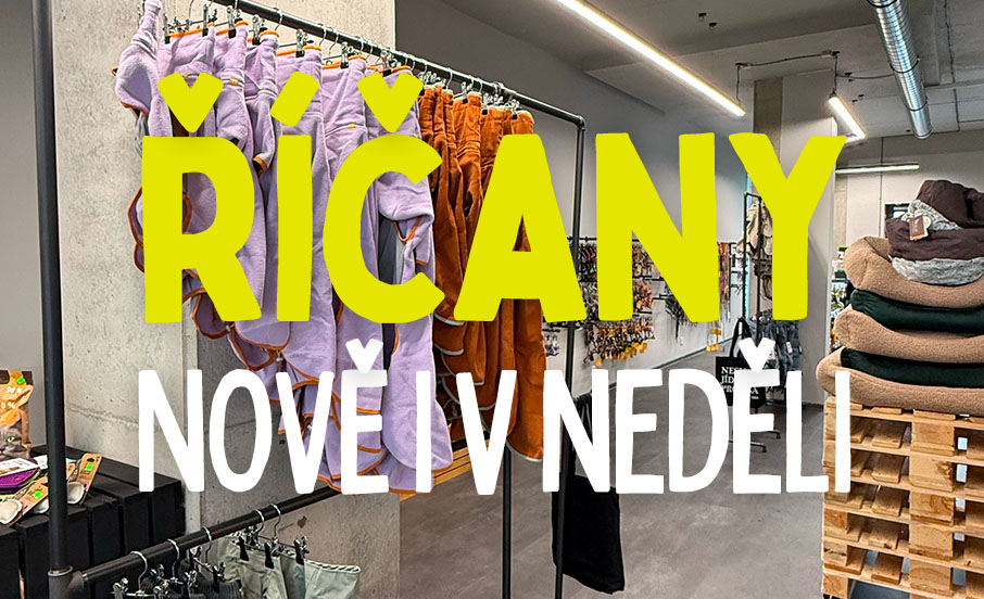 DOGG prodejna říčany - otevřeno i v neděli