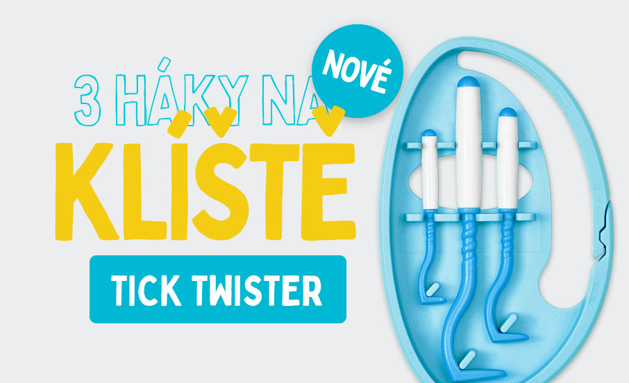 Tick Twister 3 háky na odstranění klíštěte