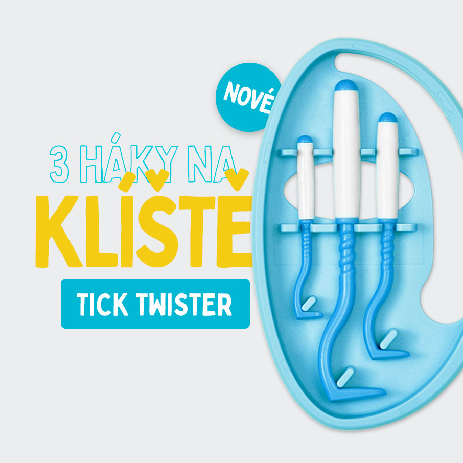 Tick Twister 3 háky na odstranění klíštěte