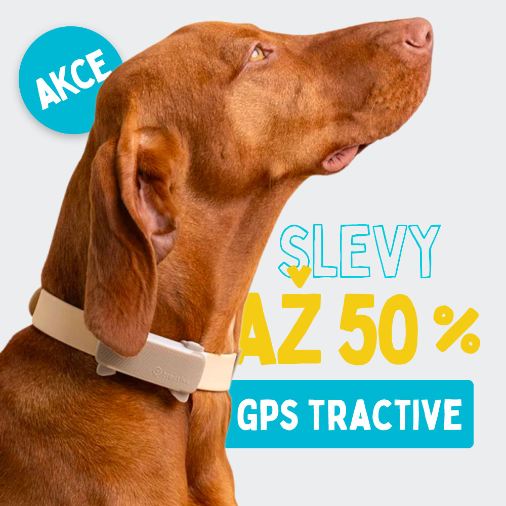 GPS trackery Tractive se slevou až 50 %