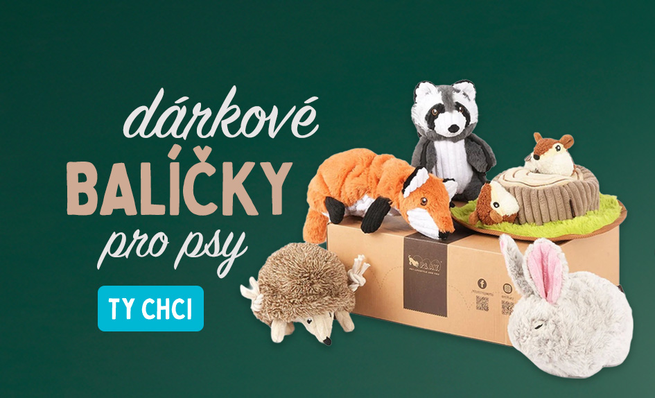 dárkové balíčky pro psy