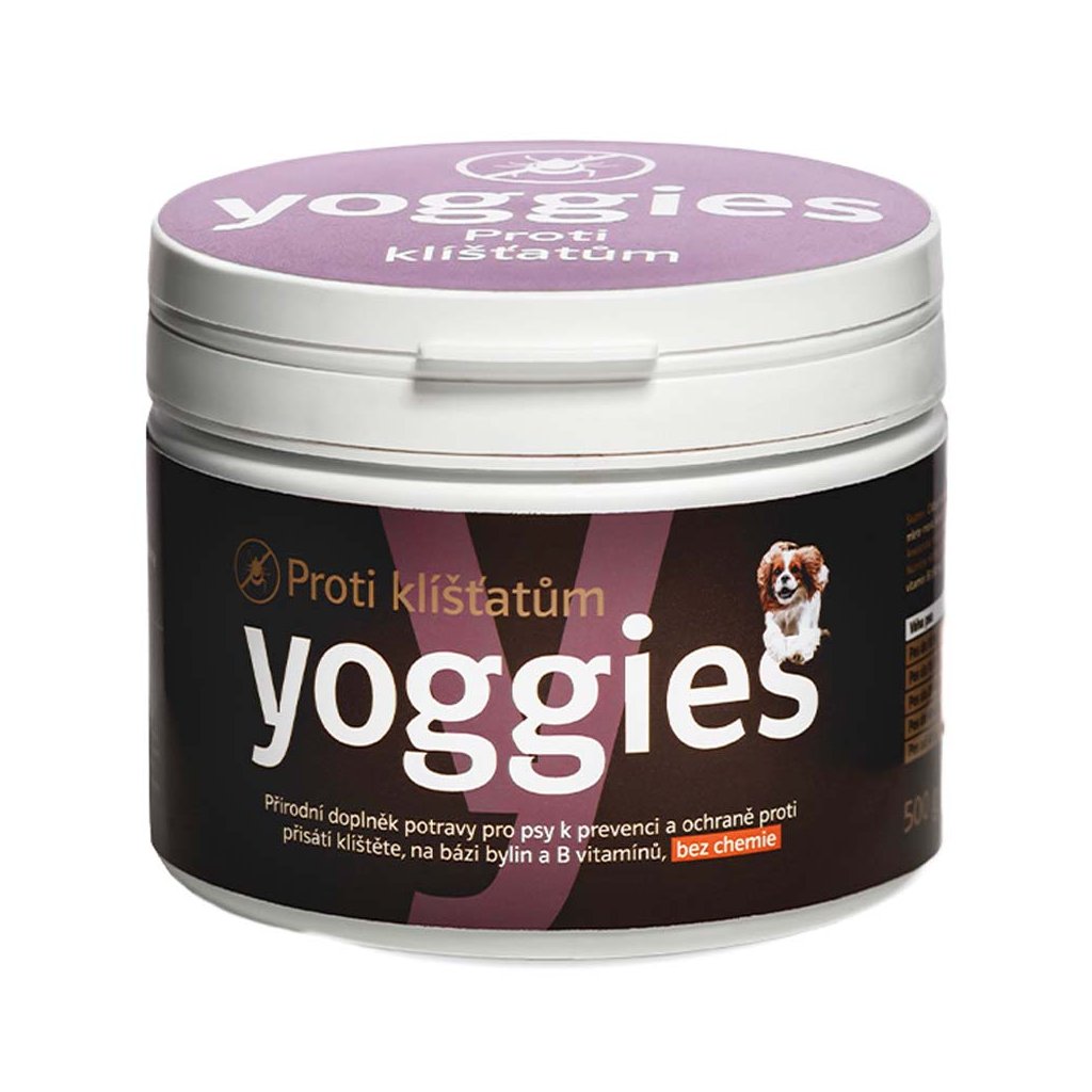 Yoggies Ochrana proti klíšťatům 500 g