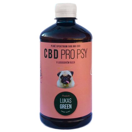 Lukas Green CBD olej pro psy Bolest, úzkost, artritída EXP 2/2026