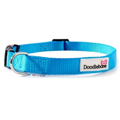 Doodlebone Obojek Neon Blue