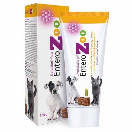 Entero ZOO Detoxikační gel pro psy a kočky Při pozření nežádoucí látky 100 g