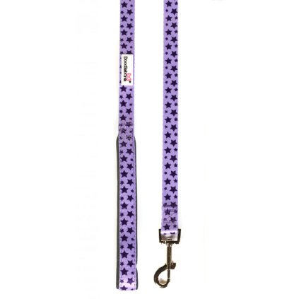 Doodlebone Vodítko Violet Stars