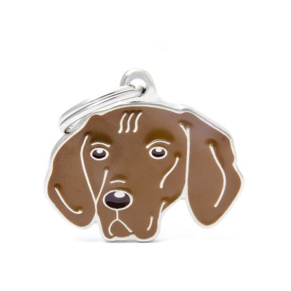 Známka pro psa Vizsla + GRAVÍROVÁNÍ ZDARMA