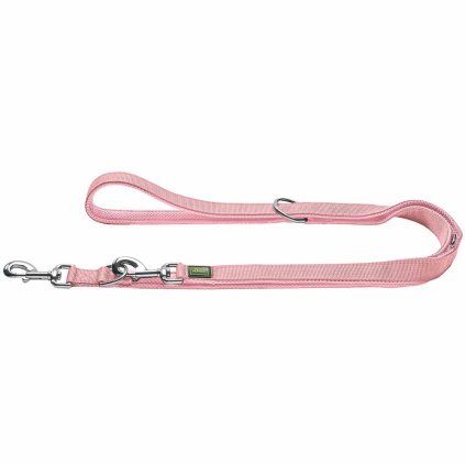 Hunter Přepínací vodítko Divo Up Old Pink 200 cm 1,5 cm