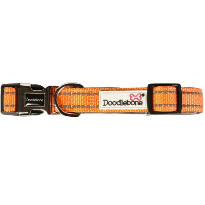 Doodlebone Polstrovaný obojek Peach