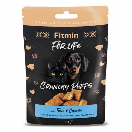 Fitmin For Life Polštářky s tuňákem a sýrem 50 g