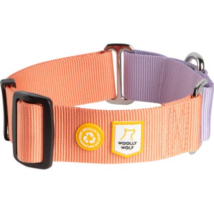 Woolly Wolf Polostahovací martingale obojek Salmon Pink Mix